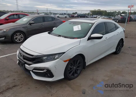 2020 Honda Civic Ex-L z USA, uszkodzony, nr VIN SHHFK7H80LU220038